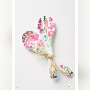 NWOT Brigette Thornton for Anthro Floral Salad Mixers